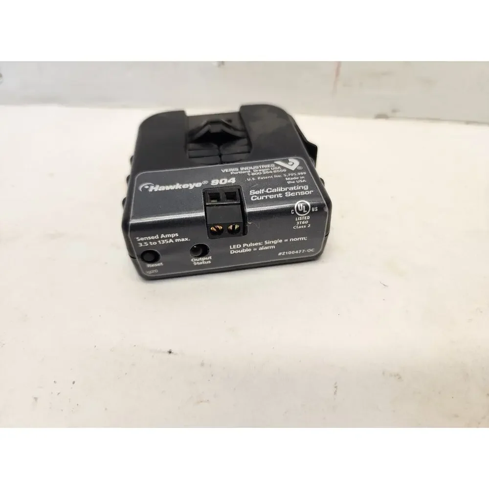 Veris Industries Hawkeye 904 Self-Calibrating Current Sensor Free Shipping